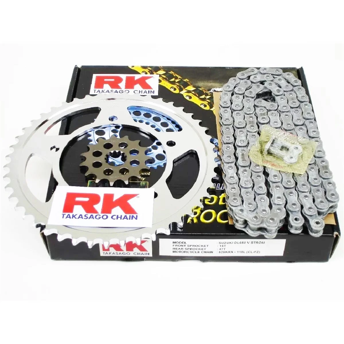 Kit Relação (Transmissão) Honda NC 700X /NC 750X C/ Corrente RK