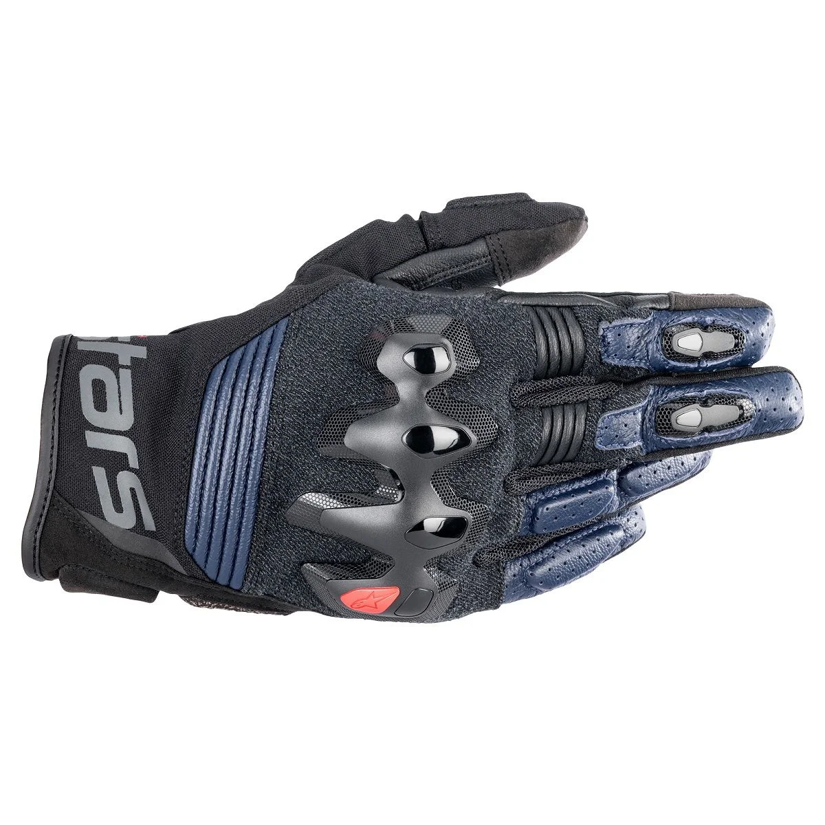 Luva Alpinestars Halo Azul Escuro/Preto - Spinelli Motos Boutique