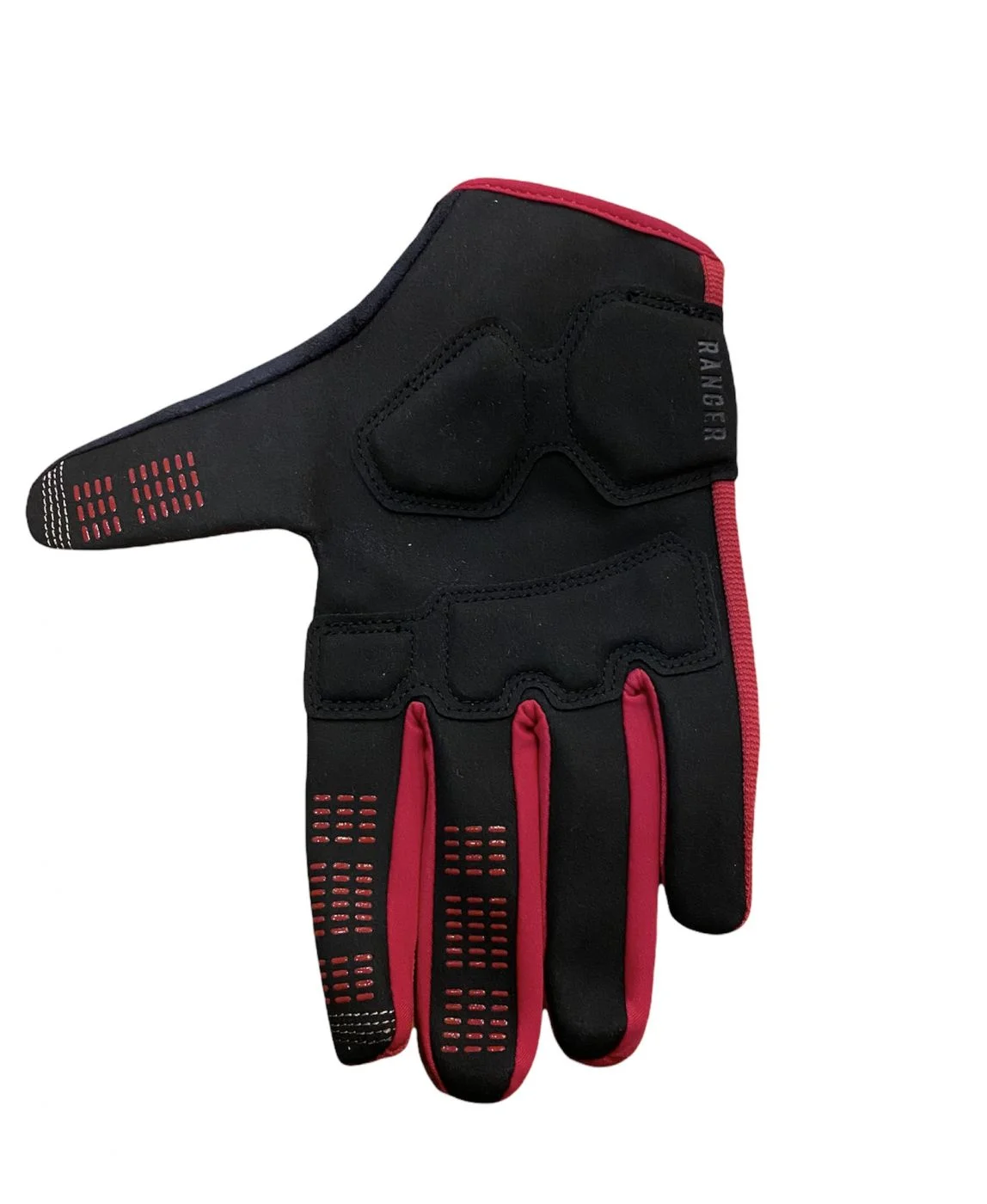 Luva Fox Ranger Gel Vermelho - Spinelli Motos Boutique