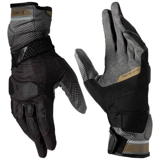 Luva Leatt Adventure X-Flow 5.5 Preto - Spinelli Motos Boutique
