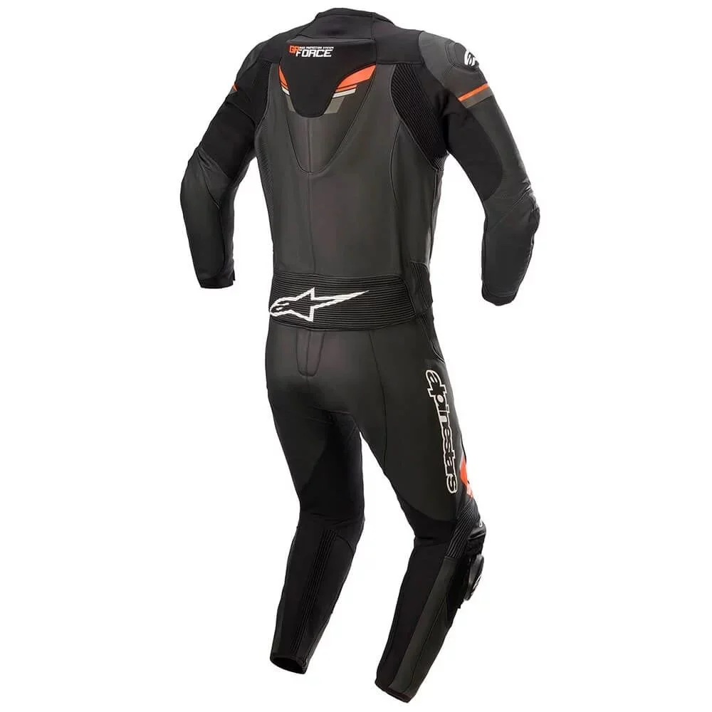 Macacão Alpinestars GP Force Chaser 2 Peças Preto/Vermelho