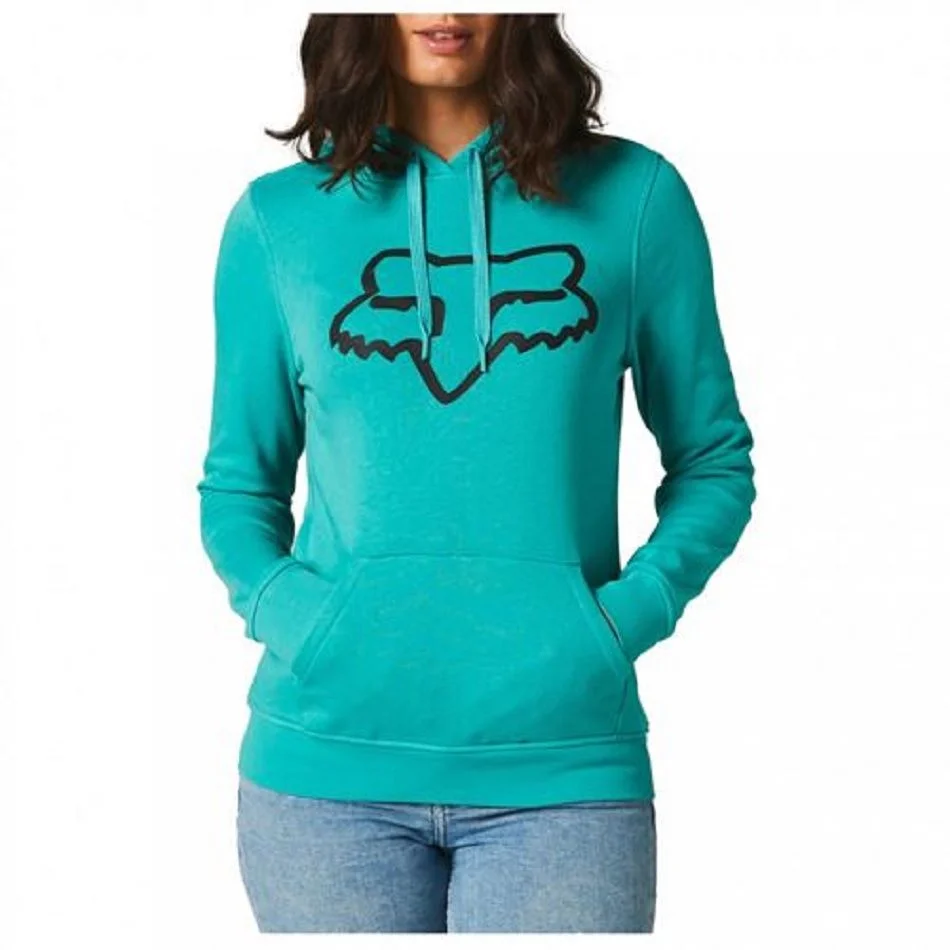 Moletom Fox Feminino Boundary Azul Spinelli Motos Boutique