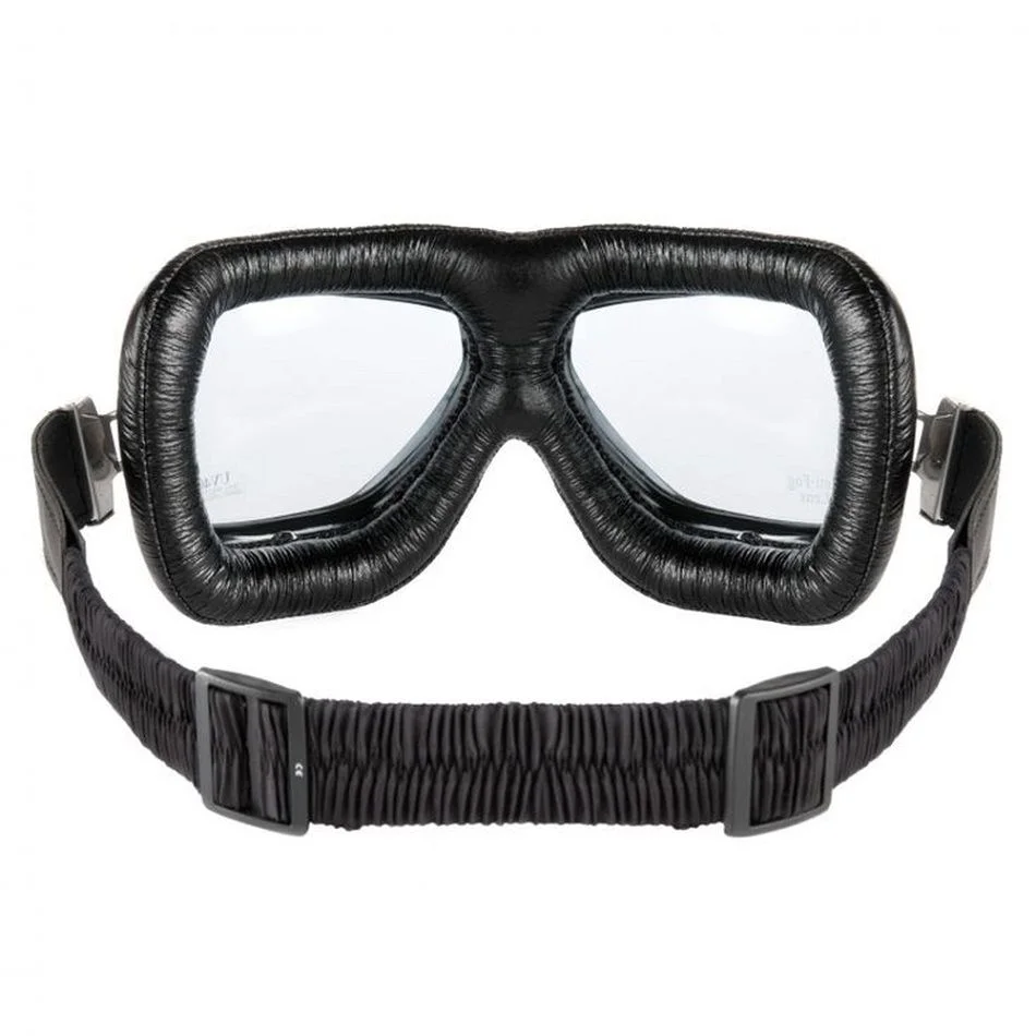 Óculos Goggles Sky Custom/Vintage Preto - Spinelli Motos Boutique