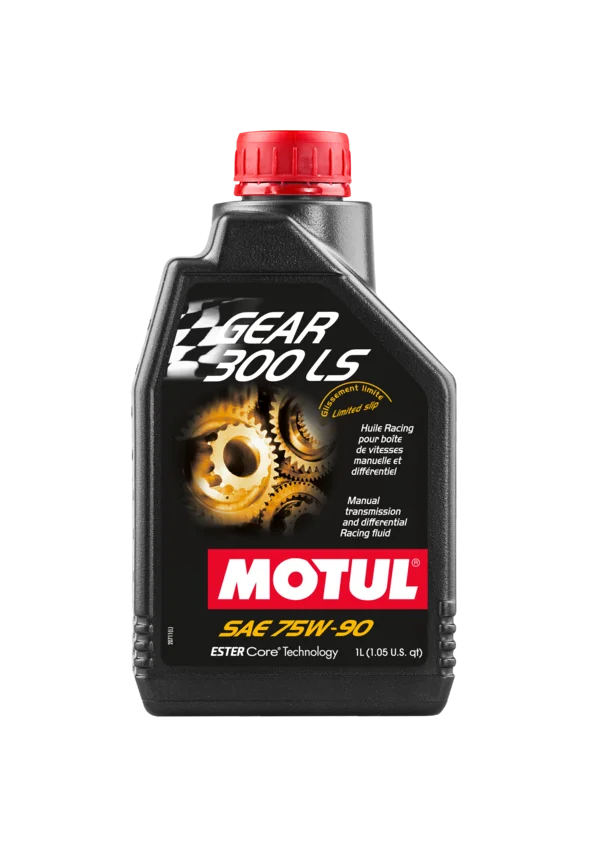 MS　4本MOTUL GEAR 300 LS Óleo Motul Gear 300 LS 75W90 1L Sintético (Câmbio/Transmissão