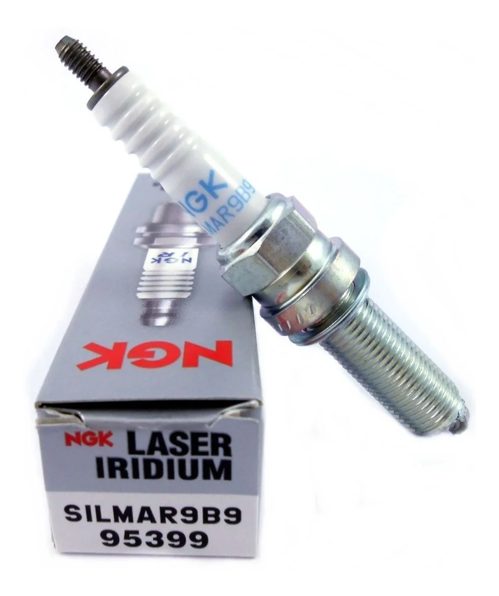 Vela de Ignição NGK Laser Iridium SILMAR9B9 ZX10 17-25 - Ninha H2