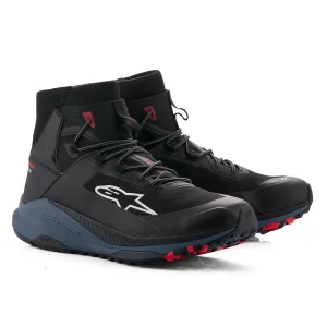 Tênis Alpinestars Faster 3 Preto/Cinza/Vermelho Fluor - Spinelli