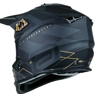 Capacete ASW R3 Victorious Preto/Dourado - Spinelli Motos Boutique