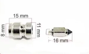 Agulha e Sede de Bóia Kawasaki ZX6 - ZX7 - ZX9 - ZX11 - Spinelli