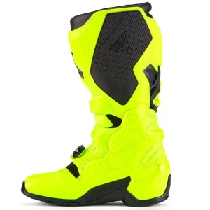 Bota Alpinestars Tech 7 2025 Amarelo Fluor/Preto - Spinelli Motos