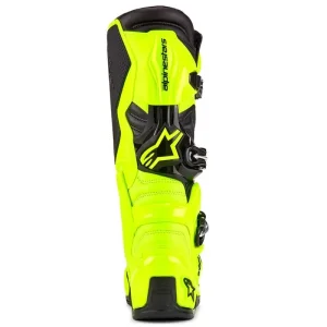 Bota Alpinestars Tech 7 2025 Amarelo Fluor/Preto - Spinelli Motos
