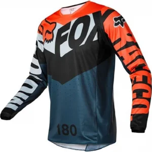 Camisa Fox 180 Trice 2022 Azul/Laranja
