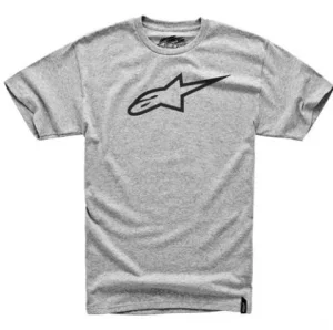 Camiseta Alpinestars Ageless Classic Cinza Claro/Preto