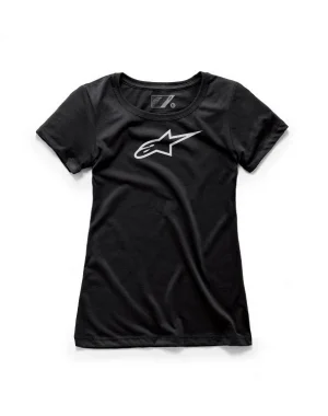 Camiseta Alpinestars Feminina Ageless Preto