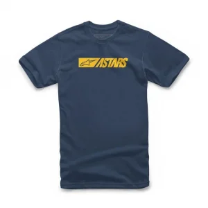 Camiseta Alpinestars Reblaze Azul/Amarelo