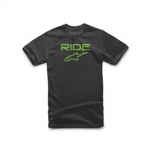 Camiseta Alpinestars Ride 2.0 Preto/Verde