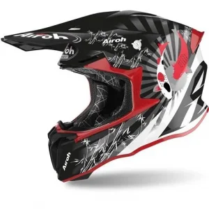 Capacete Airoh Twist 2.0 Tech Katana Vermelho