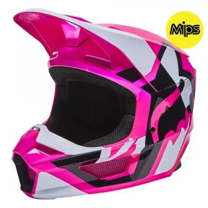 Capacete Fox V1 Mips 2022 Lux Rosa