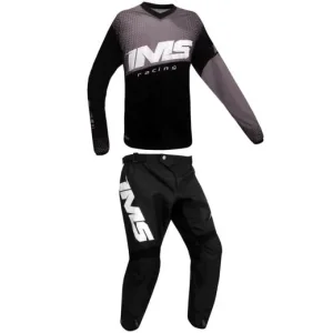 Conjunto IMS MX Cinza/Preto - Spinelli Motos Boutique