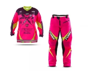 Conjunto Pro Tork Insane X Rosa - Spinelli Motos Boutique