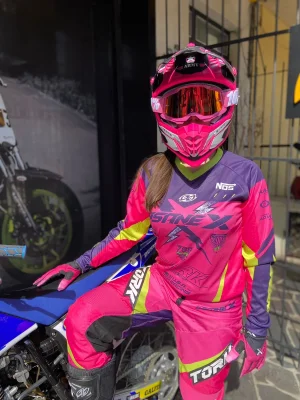 Conjunto Pro Tork Insane X Rosa - Spinelli Motos Boutique