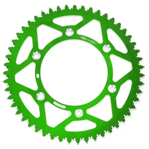 Coroa Alumínio KX 125/250 /KXF 250/450 /KLX 450R TM: 51D Verde