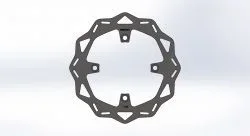 Disco de Freio Traseiro Husqvarna WR/CR 125 11-13 /TC/TE/TXC 250 11-13 /TE 310 11-13 /449/511 11-13 - Parts57