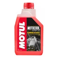 Fluido de Radiador Motul Motocool Organic + Factory Line 1L