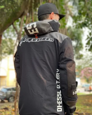 Jaqueta Alpinestars/Diesel Masculina AS-DSL Daiji Preto - Spinelli