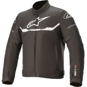 Jaqueta Alpinestars Masculina Couro Fusion Preto/Branco/Cinza