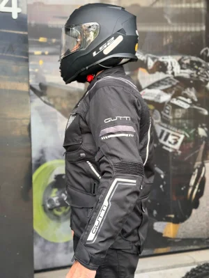 Jaqueta Gutti Masculina G-4348 Parka Ushuaia Preto/Cinza Escuro