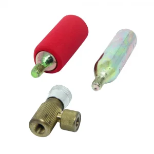 Kit Conserto Pneu Bering Valvula + 2 Garrafas Co2 16