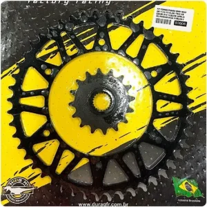 Kit Coroa e Pinhão BMW G 650 GS 11-15 /F 650 Dakar 01-05 (Passe 520 Z16/47D) - Durag