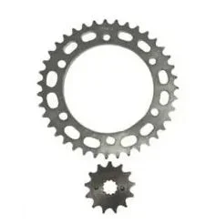 Kit Coroa e Pinhão Honda XRE 300 (Coroa 39/13 Pinhão) Aço 1045 - TL#10