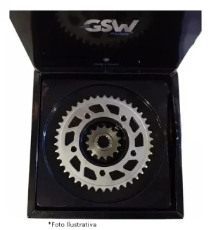 Kit Coroa e Pinhão Kawasaki Versys 300 (Passe 520 Z14/46D) - GSW