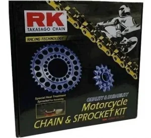 Kit Relação (Transmissão) Honda CB 1000 R C/ Corrente RK Japão - RK