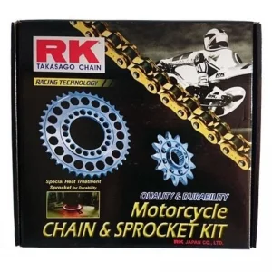 Kit Relação (Transmissão) Kawasaki Z800 C/ Corrente RK Japão - RK