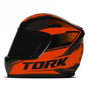 Mini Capacete Pro Tork Laranja Neon Cofre