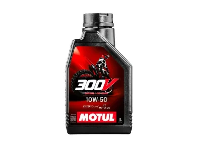 Óleo Motul 300V 10W50 4T 1L Sintético - Spinelli Motos Boutique