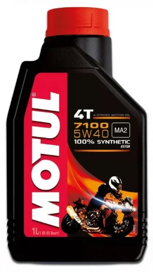 Óleo Motul 7100 5W40 4T 1L Sintético - Spinelli Motos Boutique