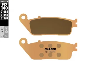 Pastilha de Freio Dianteira Hornet S/ ABS /Z 750 /Shadow /Tiger 800 - Sinterizada