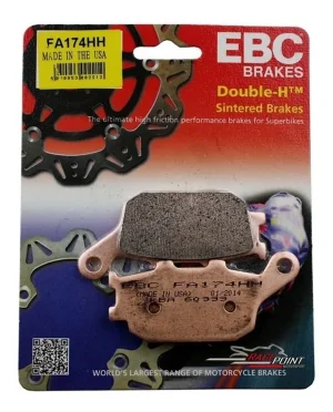 Pastilha de Freio Traseira Hornet 05-07 /Hornet C/ ABS 08-13 /Bandit 08-11 /XJ6 - EBC