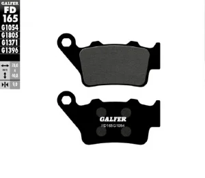 Pastilha de Freio Traseira KTM 125 á 450 93-03 /Husqvarna 125 á 450 96-04 /Gasgas EC 125/200 97-99 /CB 500 97-05 /XT 660R/660X 04... /XT 660Z Tenere 08... /BMW F650/750/800/1000GS/SS - Semi-Metálica