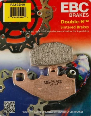 Pastilha de Freio Traseira ZX 6 /ZX 10 04-10 /Versys 650 /ER 6 - EBC