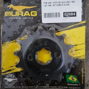 Pinhão DT 180 /DT 200 /TTR 230 /XT 225 /XTZ 125/ MXF 270CC 23-24