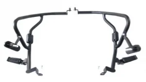 Protetor de Carenagem Superior Triumph Tiger 900 Rally / GT- Chapam Preto Fosco
