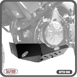 Protetor de Carter Yamaha Super Tenere 1200 - SCAM Preto Fosco