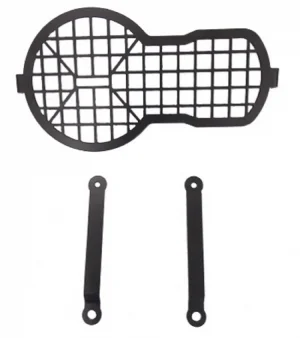Protetor de Farol Modelo Grade BMW GS 1200 R 14-17 - Chapam Preto Fosco