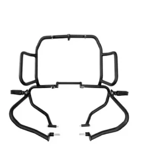 Protetor de Motor e Carenagem C/ Pedaleiras BMW R 1200 GS 09-12 - Chapam Preto Fosco