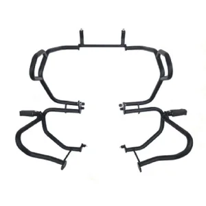 Protetor de Motor e Carenagem C/ Pedaleiras BMW R 1200 GS Rallye /Sport 17 - Chapam Preto Fosco