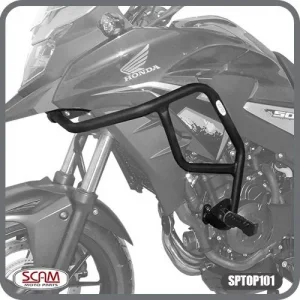 Protetor de Motor e Carenagem C/ Pedaleiras Honda CB 500X - Scam